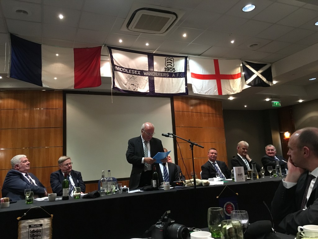 FA Chairman, Greg Dyke